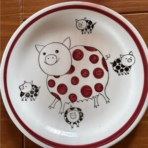 Rare Vintage 1956 RORSTRAND SWEDEN MARIANNE WESTMAN KNORR (PIGGY) CHILDREN'S SET